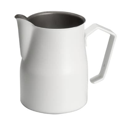 White professional Europa milk jug — 2450 | Metallurgica Motta