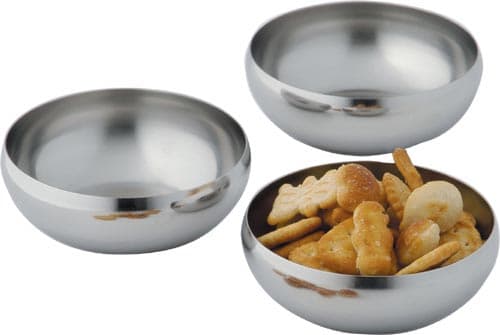 Set 3 pcs snack bowls — 340 | Metallurgica Motta