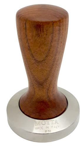 Pressino slim base piana in acciaio con manico in legno — 7900 | Metallurgica Motta