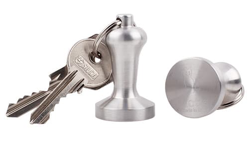 Portachiavi tamper satinato — 9381 | Metallurgica Motta